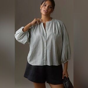 Pilcro the Sidney batwing blouse, shrunken edition medium